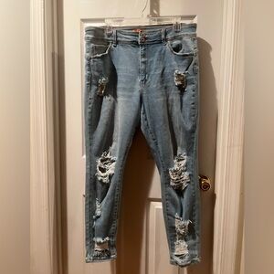 Distressed Jeans